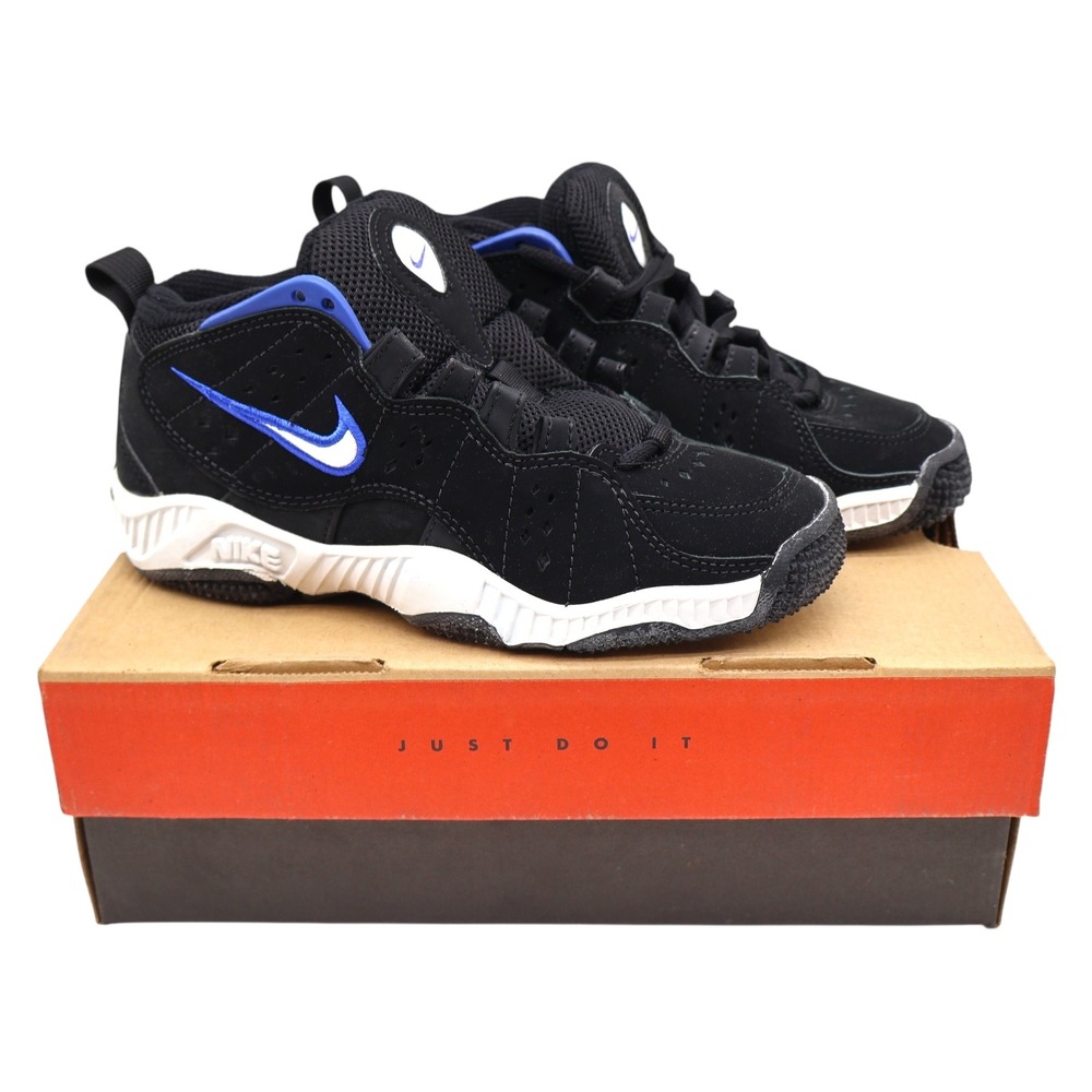 Nike Assert Force BG Size 4Y Vintage 1998 Black Blue White Deadstock 146032-011